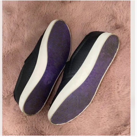 ⭐️ Snake Print Loafer Slip Chic Glam Cool Fit Memory Foam Streetwear Pull Ons - Picture 5 of 6